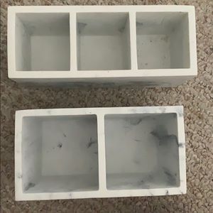 NEW Marble Makeup Brush Holders